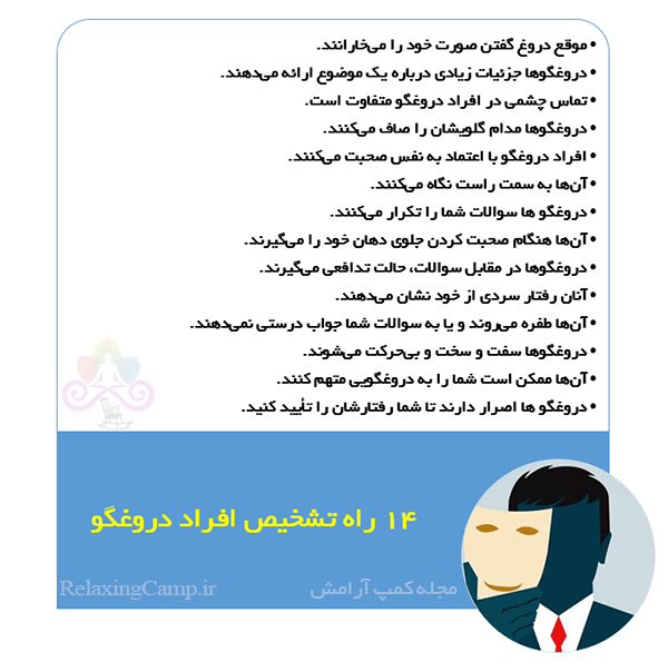 14 راه آسان برای تشخیص دروغگویی افراد