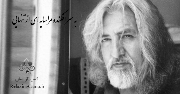 به سر افکنده مرا سایه ای از تنهایی