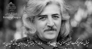 خيال خام پلنگ من به سوی ماه پريدن بود ـ ماه و پلنگ از حسین منزوی